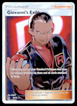 Pokemon Giovanni's Exile (Full Art) - Hidden Fates - Image 1
