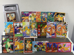 Pokemon Dragonite Lot of 21 Cards Stickers CGC Dragonite #149 Pokemon Lot of 21 - Image 2