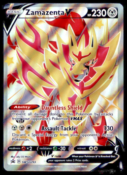 Pokemon Zamazenta V (Shiny) - SWSH293 - SWSH: Sword & Shield Promo - Image 1