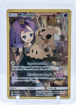 Mimikyu 245/236 (Secret Rare) (NM) - SM Cosmic Eclipse - Full Art Pokemon TCG - Image 3