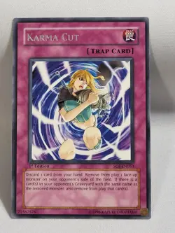 YuGiOh TCG 2 x 1st 1 x Unlimited Karma Cut SOI-EN053 Rare Shadow of Infinity LP - Image 3