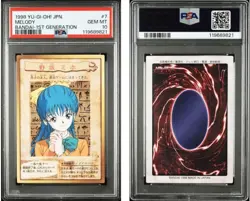 YuGiOh Bandai Carddass Miho PSA10 Rare Vintage Japan Collectible - Image 1