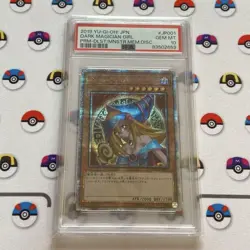 YuGiOh Dark Magician Girl 20th Secret Rare PSA10 Collector Japan Card - Image 1