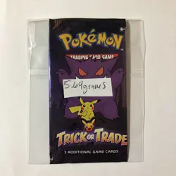2022, Pokemon, Trick Or Trade, Halloween 3 Card Pack 5.69 Grams - Image 2