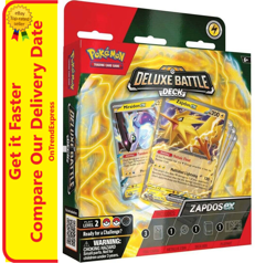 Pokemon Zapdos Ex Deluxe Battle Deck Trading Card Game - Image 1