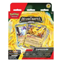 Pokemon Zapdos Ex Deluxe Battle Deck Trading Card Game - Image 2