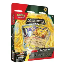 Pokemon Zapdos Ex Deluxe Battle Deck Trading Card Game - Image 3