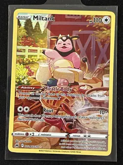 Pokemon TCG Crown Zenith Miltank Ultra Rare Holo Card GG24/GG70 - Image 1