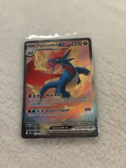 Pokemon TCG Salamence EX Full Art Card Journey Together 187/159 - Image 1