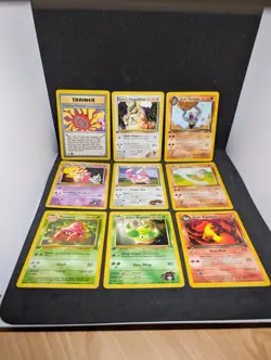 Pokemon TCG Vintage 1st Edition Uncommon 9 Card Lot - Rocket, Gym, Jungle - Image 3