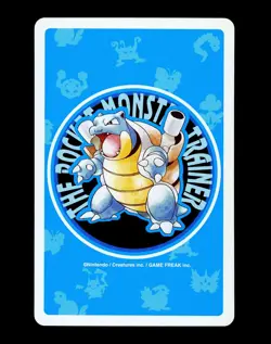 Pokemon STARMIE Japanese BLUE Blastoise Deck 10 of Diamonds POKER Card #121 MINT - Image 2