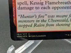 Kessig Flamebreather Innistrad: Crimson Vow Foil - Image 2
