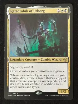 1x MTG Ratadrabik of Urborg - Dominaria United (DMU) #213 - Magic the Gathering - Image 1