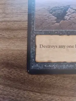 MTG Magic 1x LP Sinkhole (Alpha Edition) x1 - Image 5