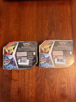 Pokemon TCG Tyranitar & Empoleon V Strikers Tins Lot of 2 - Image 2