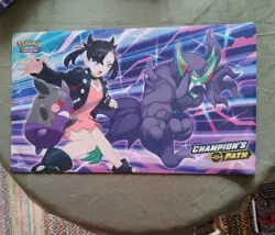 Pokemon TCG: Champion's Path Premium Collection - Marnie Playmat Brand New - Image 1