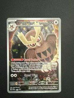 Pokemon TCG Noctowl SVP 141! NM Condition! See Description! - Image 1
