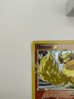 2007 Pokemon GOLD STAR EX Power Keepers Flareon Holo Foil 100/108 - Image 4