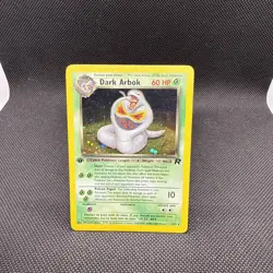 1st Edition Dark Arbok 2/82 - Team Rocket - Holo - Pokemon - NM - Image 1