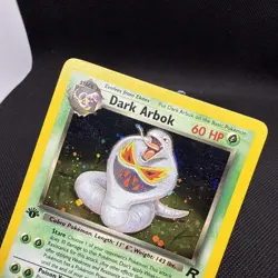 1st Edition Dark Arbok 2/82 - Team Rocket - Holo - Pokemon - NM - Image 2