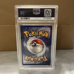 1999 Pokemon Base Set Pikachu 58/102 Red Cheeks Shadowless PSA 8 NM-MT - Image 2