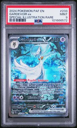 2024 POKEMON PAF EN-PALDEAN FATES SPECIAL ILLUSTRATION RARE GARDEVOIR EX PSA 9 - Image 1