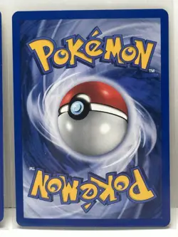 Misty Gym Heroes Holo Rare Pokemon TCG - NM Brock + Surge Misprint Bleed Lot - Image 5