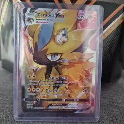 Pokemon TCG: Zeraora VMAX GG42/GG70 Crown Zenith: Galarian Gallery - Image 1
