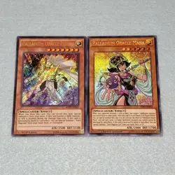 Yugioh Palladium Oracle Mana + Palladium Oracle Mahad Secret Rar **HOT** + Bonus - Image 1