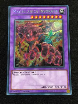 Yugioh Invoked Magellanica FUEN-IT031 1st Secret (NM) Italian - Image 1