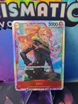 Sanji OP10-005 Royal Blood Foil punk hazard straw hat crew One Piece card anime - Image 1