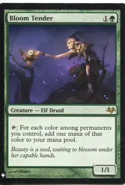 Magic The Gathering MTG Mystery Pack Card Bloom Tender - Image 1