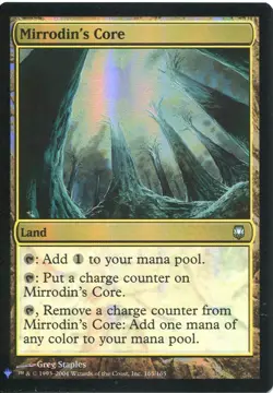 Magic The Gathering MTG Mystery Pack Foil Card Mirrodin's Core - Image 1