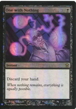 Magic The Gathering MTG Mystery Pack Foil Card One with Nothing - Image 1