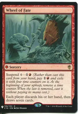 Magic The Gathering MTG Mystery Pack Card Wheel of Fate - Image 1