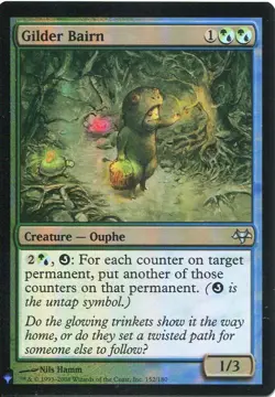 Magic The Gathering MTG Mystery Pack Foil Card Gilder Bairn - Image 1