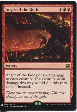 Magic The Gathering MTG Mystery Pack Card Anger of the Gods - Image 1