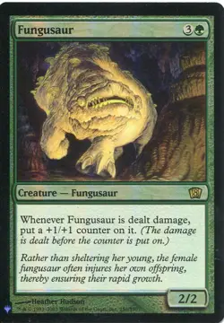 Magic The Gathering MTG Mystery Pack Foil Card Fungusaur - Image 1
