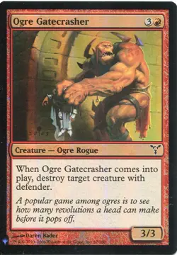 Magic The Gathering MTG Mystery Pack Foil Card Ogre Gatecrasher - Image 1