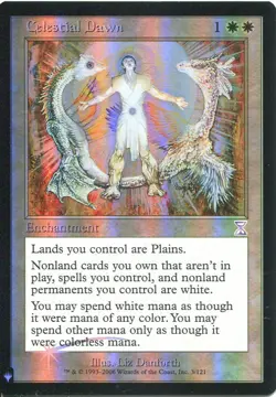 Magic The Gathering MTG Mystery Pack Foil Card Celestial Dawn - Image 1