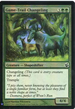 Magic The Gathering MTG Mystery Pack Foil Card Game-Trail Changeling - Image 1