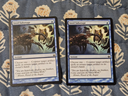 Steel Sabotage x2 Mirrodin Besieged Magic MTG - Image 1