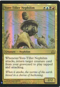 Magic The Gathering MTG Mystery Pack Foil Card Yore-Tiller Nephilim - Image 1