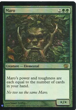 Magic The Gathering MTG Mystery Pack Foil Card Maro - Image 1