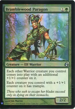 Magic The Gathering MTG Mystery Pack Foil Card Bramblewood Paragon - Image 1