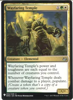 Magic The Gathering MTG Mystery Pack Card Wayfaring Temple - Image 1