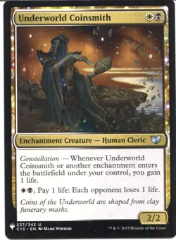 Magic The Gathering MTG Mystery Pack Card Underworld Coinsmith - Image 1