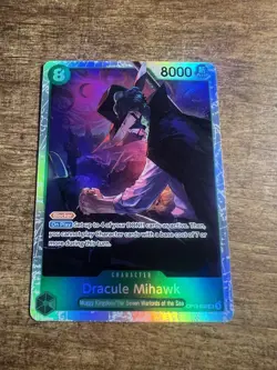 Dracule Mihawk OP12-030 SR Legacy of the Master One Piece Card Game(Light play) - Image 1