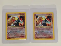Pokemon TCG Entei #34 Reverse Holo Promo Card Lot - Image 1
