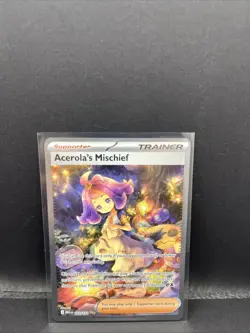 Acerola’s Mischief SIR English 183/132 Pokemon TCG Card - Image 1